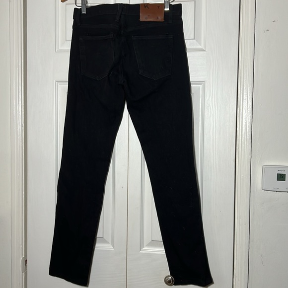 Hiroshi Kato Jean 30 X 30 Men’s Black Made in USA - Picture 3 of 9